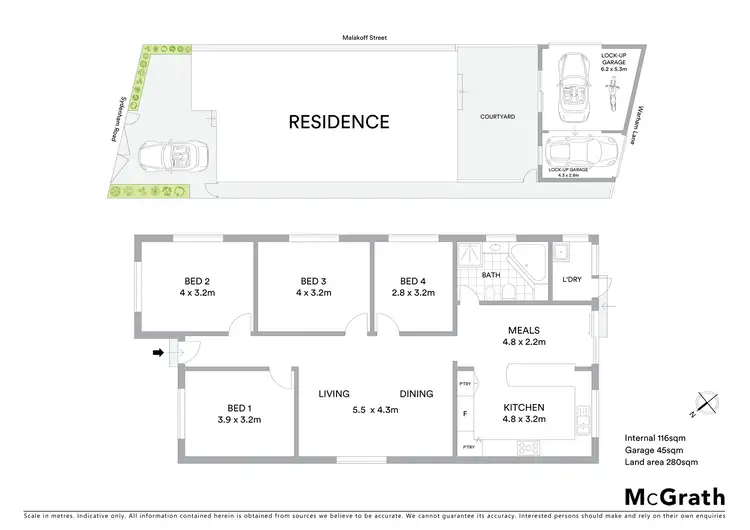 Floorplan of Homely house listing, 188 Sydenham Road, Marrickville NSW 2204