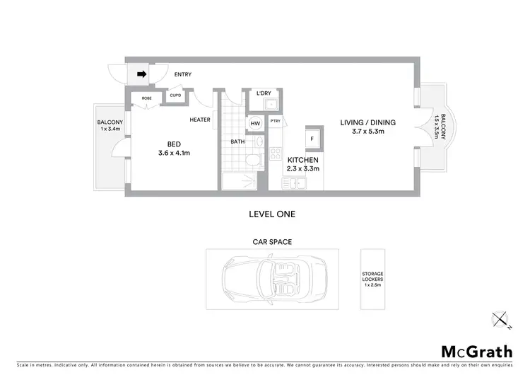 Floorplan of Homely apartment listing, 46/151 Fitzroy Street, St Kilda VIC 3182
