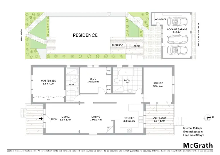 Floorplan of Homely house listing, 10 Lupton Street, Geelong West VIC 3218