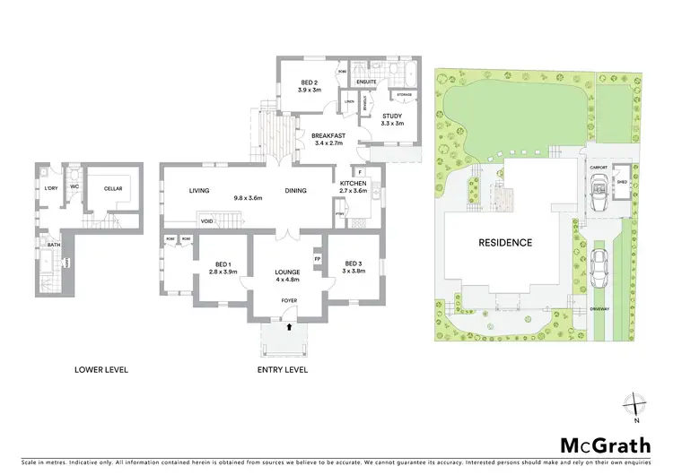 Floorplan of Homely house listing, 1 Ambrose Street, Hunters Hill NSW 2110