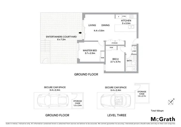 Floorplan of Homely apartment listing, 203/1 Park Street North, Wentworth Point NSW 2127