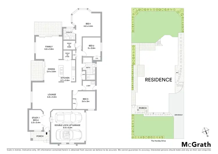 Floorplan of Homely house listing, 596 The Horsley Drive, Smithfield NSW 2164
