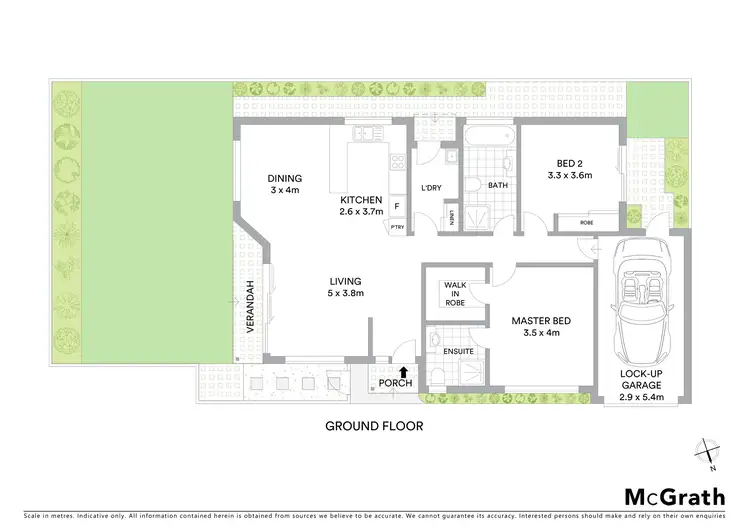 Floorplan of Homely villa listing, 7/12 Milburn Road, Gymea NSW 2227