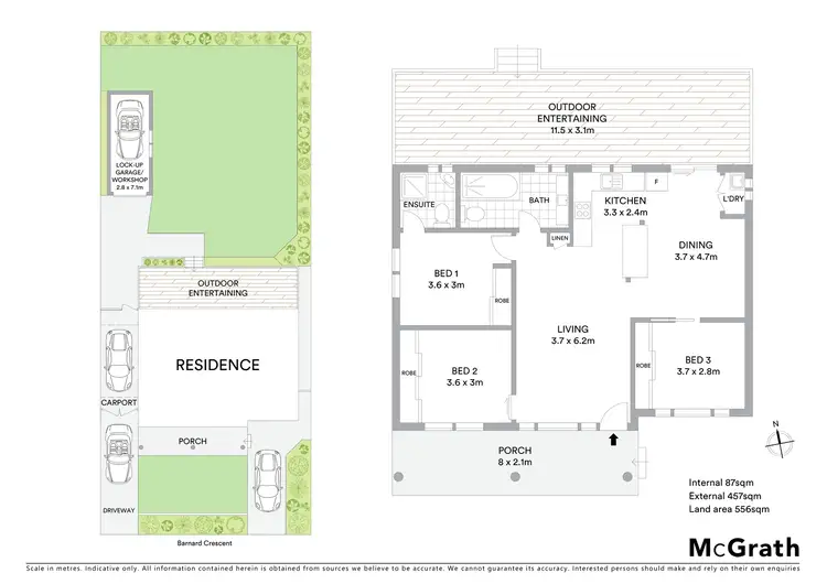 Floorplan of Homely house listing, 4 Barnard Crescent, Toukley NSW 2263
