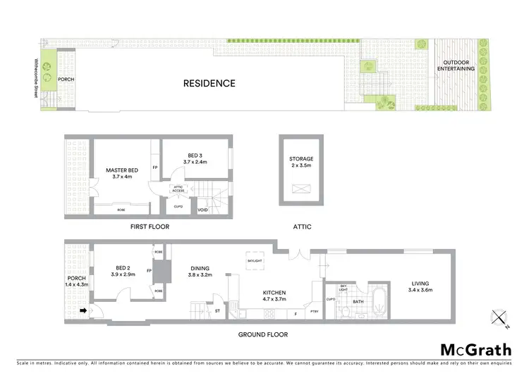 Floorplan of Homely house listing, 5 Withecombe Street, Rozelle NSW 2039