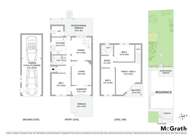 Floorplan of Homely house listing, 20 Close Street, South Coogee NSW 2034