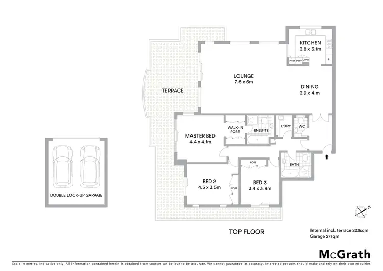 Floorplan of Homely apartment listing, 6/1 Conway Avenue, Rose Bay NSW 2029