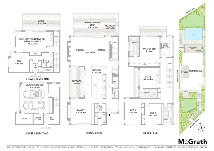 Floorplan of Homely house listing, 53 Wolseley Road, Mosman NSW 2088