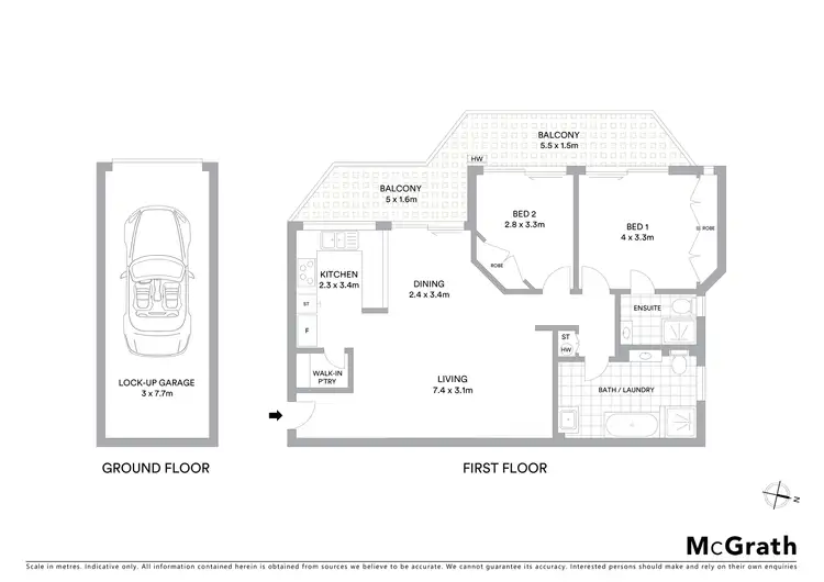 Floorplan of Homely unit listing, 3/20 Christensen Street, Yeronga QLD 4104