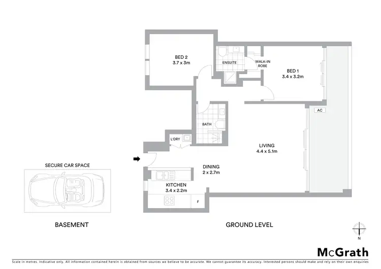 Floorplan of Homely apartment listing, G06/36 Romsey Street, Waitara NSW 2077