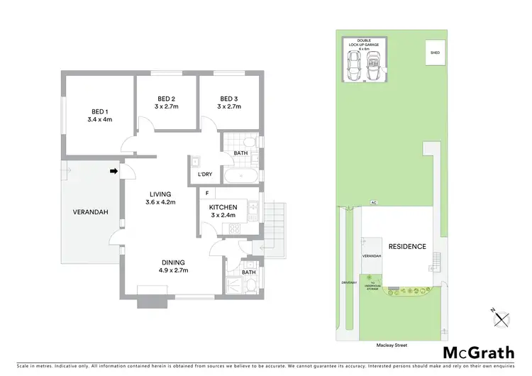 Floorplan of Homely house listing, 3 Macleay Street, Ryde NSW 2112