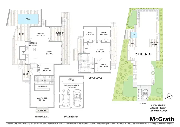 Floorplan of Homely house listing, 40 The Arena, North Avoca NSW 2260