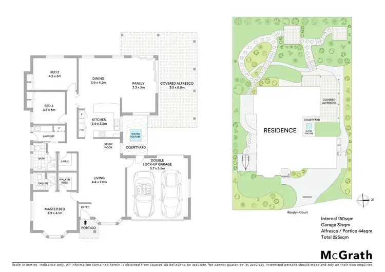 Floorplan of Homely house listing, 5 Rosslyn Court, Buderim QLD 4556