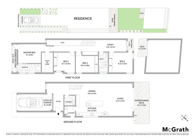 Floorplan of Homely house listing, 16 Warburton Street, Chifley NSW 2036