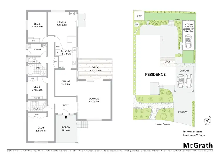 Floorplan of Homely house listing, 6 Horsley Crescent, Melba ACT 2615