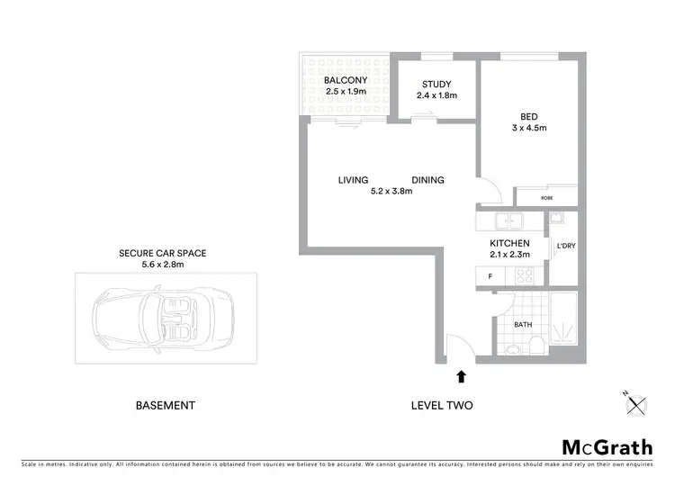 Floorplan of Homely apartment listing, 234/9 Alma Road, Macquarie Park NSW 2113