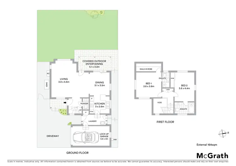 Floorplan of Homely townhouse listing, 8A Waratah Parade, Narraweena NSW 2099