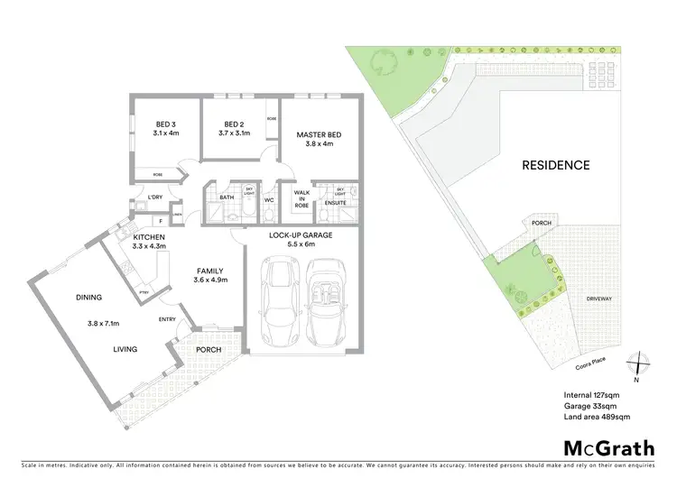 Floorplan of Homely house listing, 13 Coora Place, Jerrabomberra NSW 2619