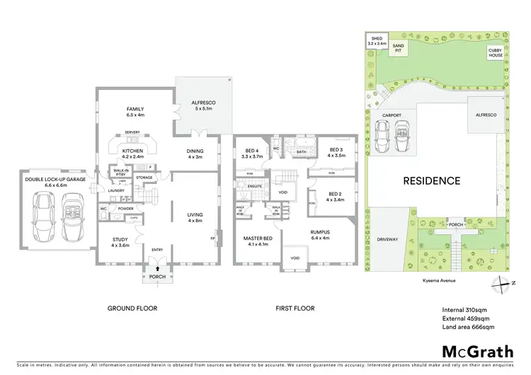 Floorplan of Homely house listing, 4 Kyeema Avenue, Highton VIC 3216