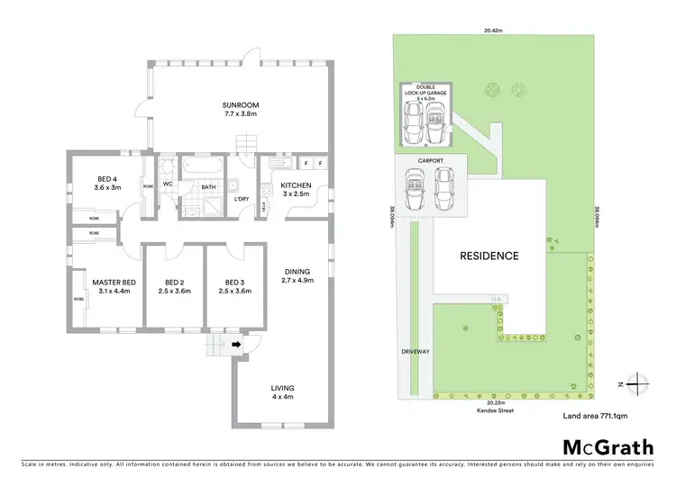 Floorplan of Homely house listing, 21 Kendee Street, Sadleir NSW 2168