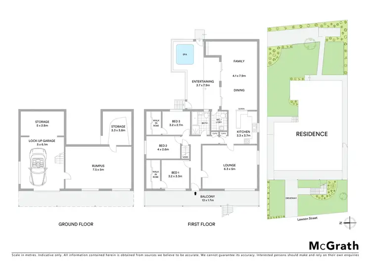 Floorplan of Homely house listing, 5 Lawson Street, Matraville NSW 2036