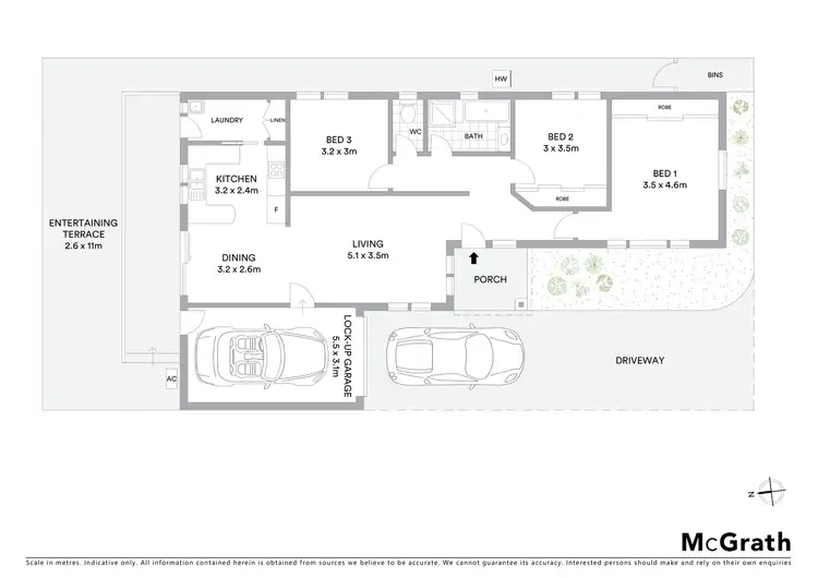 Floorplan of Homely villa listing, 5/61-63 Pringle Avenue, Bankstown NSW 2200
