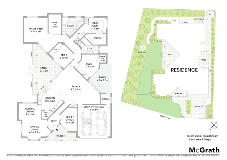 Floorplan of Homely house listing, 8 Bolton Close, Brookfield QLD 4069