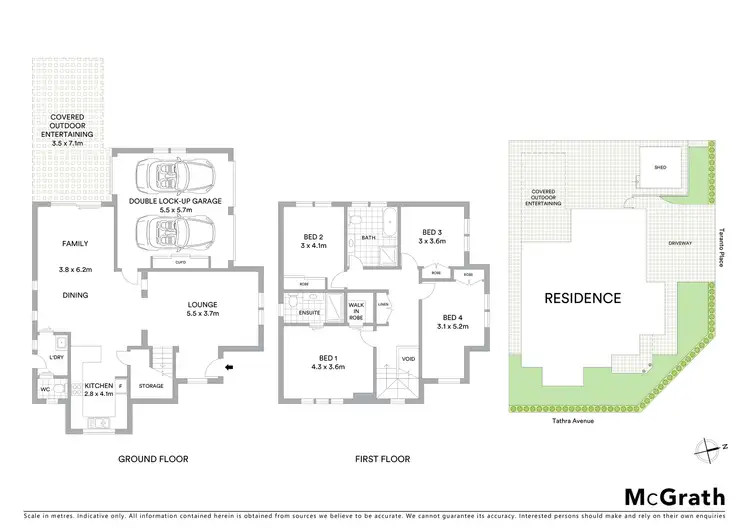 Floorplan of Homely house listing, 2 Taranto Place, Prestons NSW 2170