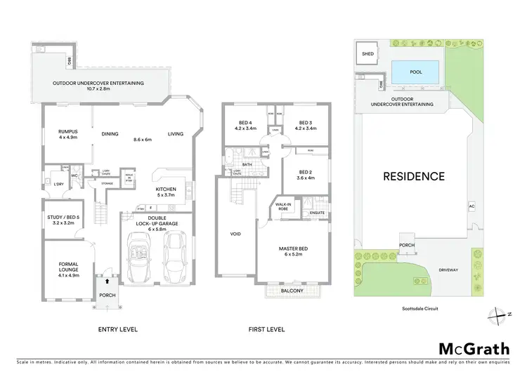 Floorplan of Homely house listing, 20 Scottsdale Circuit, West Hoxton NSW 2171
