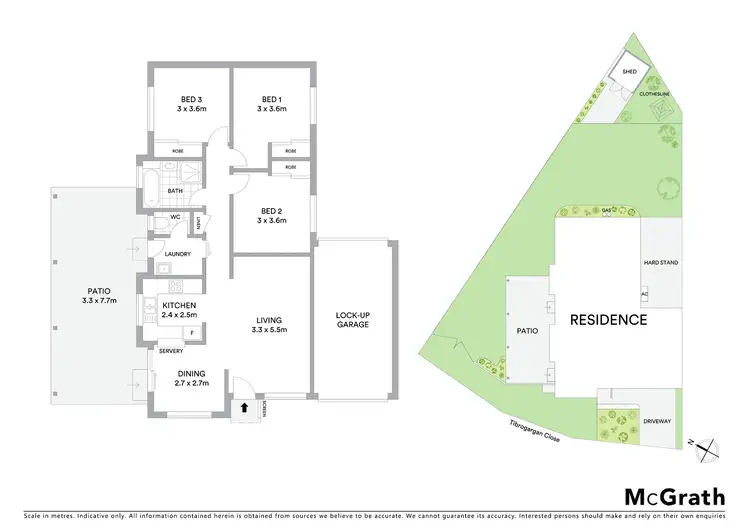 Floorplan of Homely house listing, 5 Tibrogargan Close, Loganholme QLD 4129