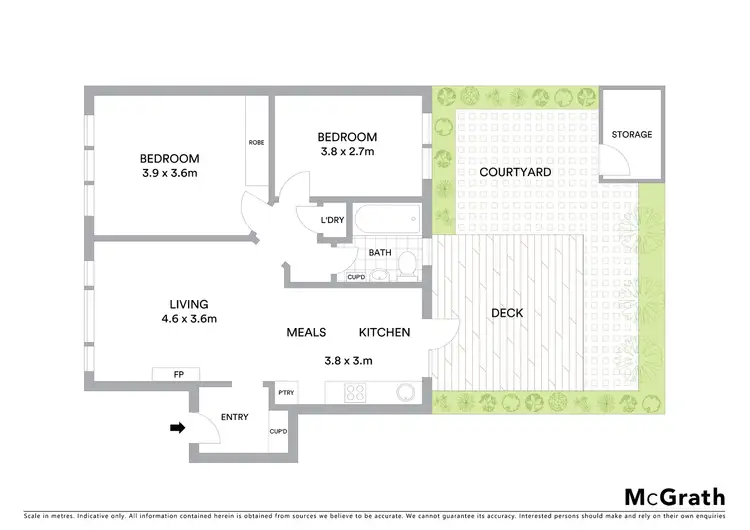 Floorplan of Homely apartment listing, 7/203 Brighton Road, Elwood VIC 3184