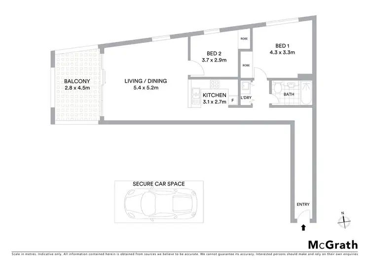 Floorplan of Homely apartment listing, 12/170 St Kilda Road, St Kilda VIC 3182