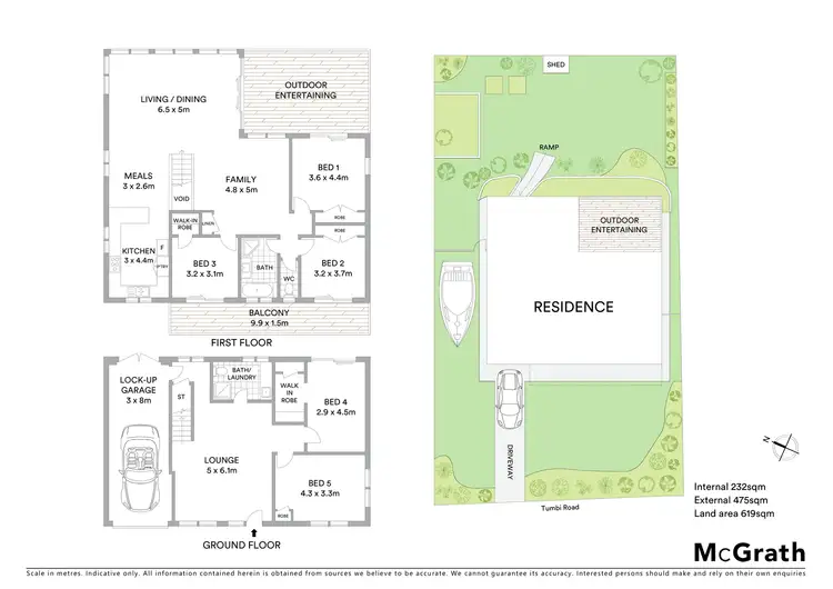 Floorplan of Homely house listing, 34 Tumbi Road, Tumbi Umbi NSW 2261