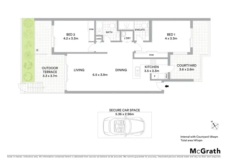 Floorplan of Homely apartment listing, 106/3 Stromboli Strait, Wentworth Point NSW 2127
