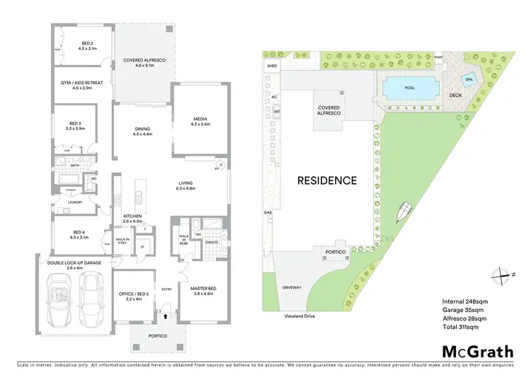 Floorplan of Homely house listing, 28 Viewland Drive, Mooloolah Valley QLD 4553