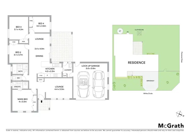 Floorplan of Homely house listing, 76 White Circle, Mudgee NSW 2850