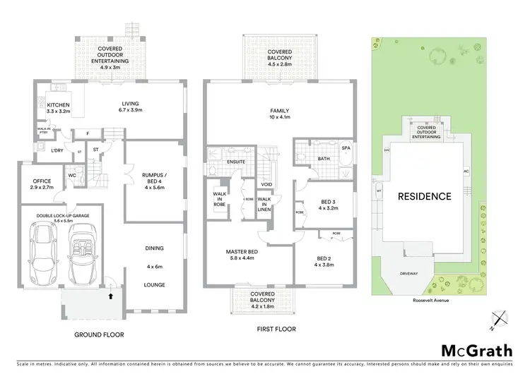 Floorplan of Homely house listing, 77 Roosevelt Avenue, Allambie Heights NSW 2100