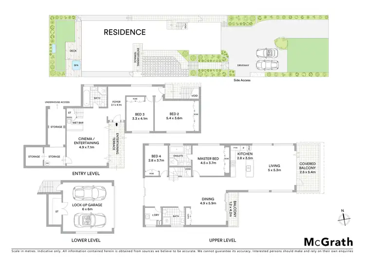 Floorplan of Homely house listing, 11A Wonga Road, Yowie Bay NSW 2228