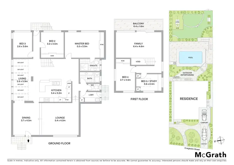 Floorplan of Homely house listing, 20 Craigholm Street, Sylvania NSW 2224