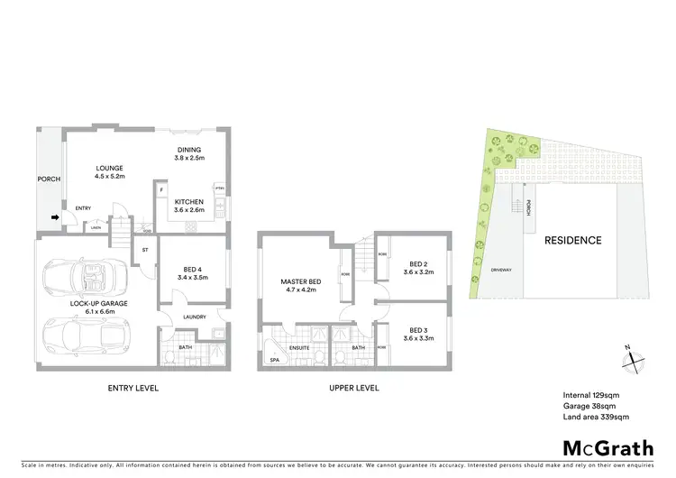 Floorplan of Homely townhouse listing, 3/102 Gilmore Road, Queanbeyan NSW 2620