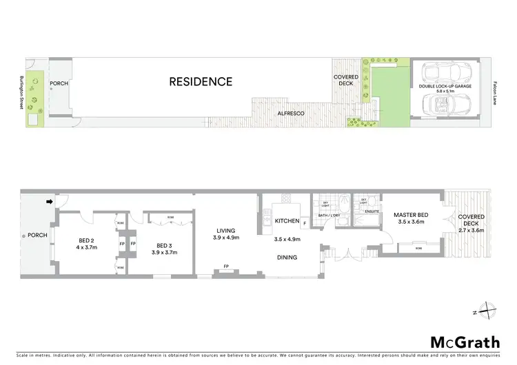 Floorplan of Homely house listing, 75 Burlington Street, Crows Nest NSW 2065