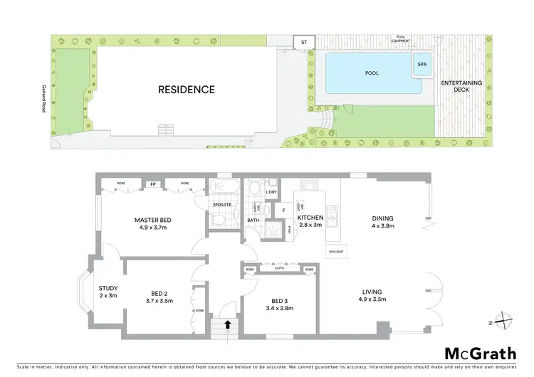 Floorplan of Homely house listing, 26 Garland Road, Naremburn NSW 2065