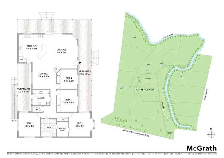 Floorplan of Homely rural property listing, 1566 Memerambi Gordonbrook Road, Gordonbrook QLD 4610