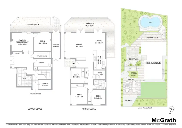 Floorplan of Homely house listing, 277 Lower Plateau Road, Bilgola Plateau NSW 2107