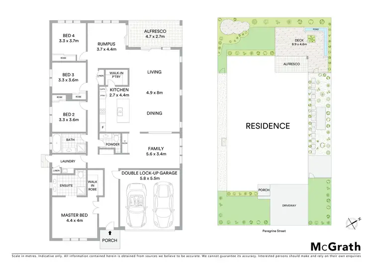 Floorplan of Homely house listing, 14 Peregrine Street, Gledswood Hills NSW 2557