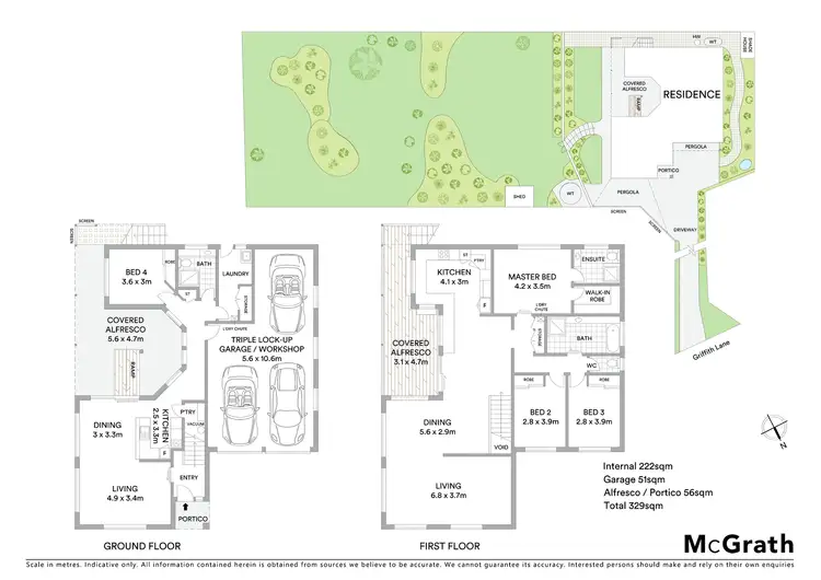 Floorplan of Homely house listing, 4 Griffith Lane, Buderim QLD 4556
