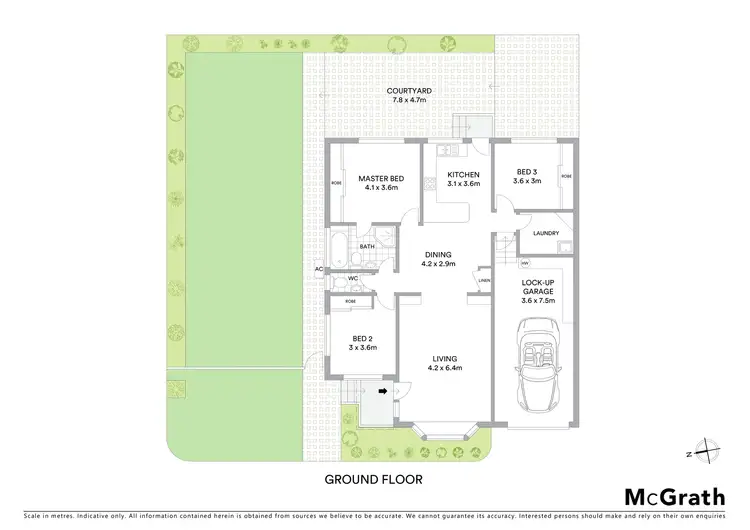 Floorplan of Homely villa listing, 1/16 Pembroke Street, Sylvania NSW 2224