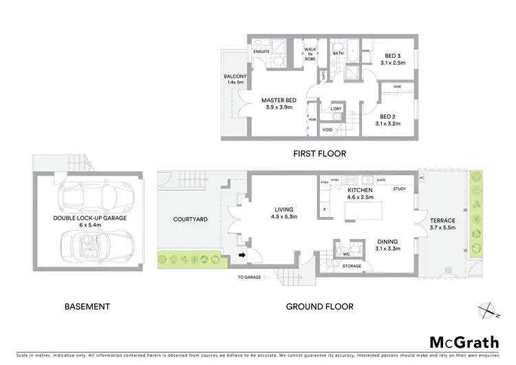 Floorplan of Homely townhouse listing, 7/15 Begonia Street, Pagewood NSW 2035
