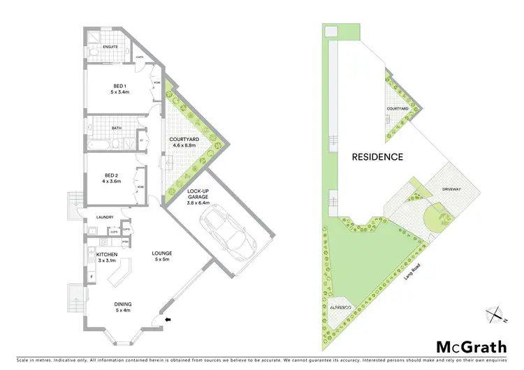 Floorplan of Homely unit listing, 2/2 Lang Road, Mount Waverley VIC 3149