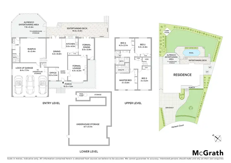 Floorplan of Homely house listing, 7 Harlech Court, Castle Hill NSW 2154